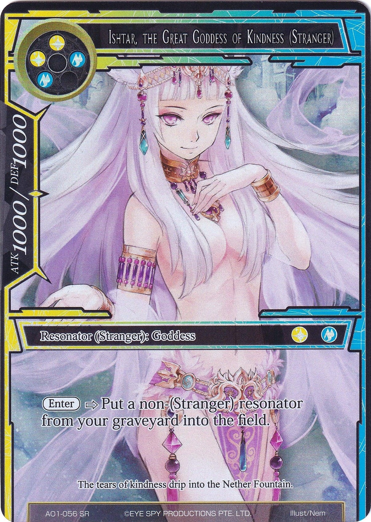 Ishtar, the Great Goddess of Kindness (Stranger) (Full Art) (AO1-056) [Alice Origin] - POKÉ JEUX