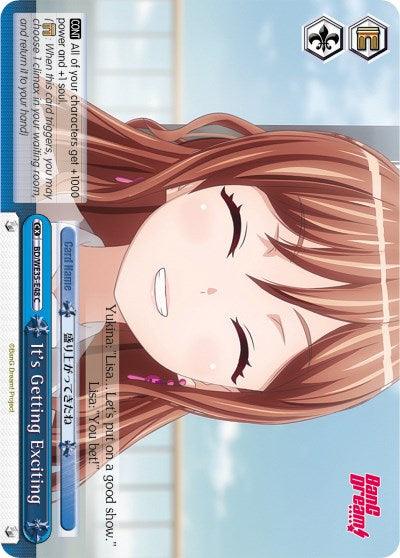 It's Getting Exciting (BD/WE35-E48 C) (Parallel Foil) [Poppin'Party x Roselia] - POKÉ JEUX