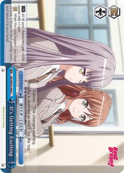 It's Getting Exciting (BD/WE35-E48 C) [Poppin'Party x Roselia] - POKÉ JEUX