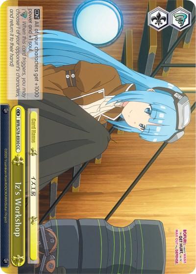 Iz's Workshop (BFR/S78-E030 CC) [BOFURI: I Don't Want to Get Hurt, so I'll Max Out My Defense] - POKÉ JEUX