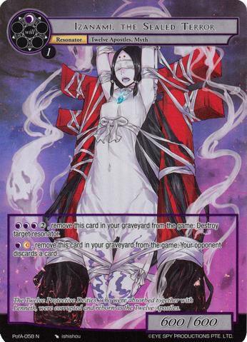 Izanami, the Sealed Terror (Full Art) (PofA-058) [Alice Origin IV: Prologue of Attoractia] - POKÉ JEUX