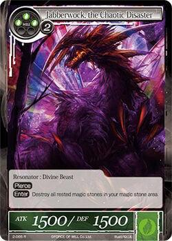 Jabberwock, the Chaotic Disaster (2-065) [The War of Valhalla] - POKÉ JEUX