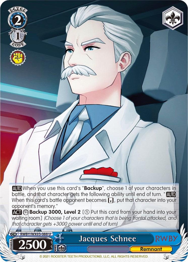 Jacques Schnee (RWBY/WX03-088 U) [RWBY] - POKÉ JEUX