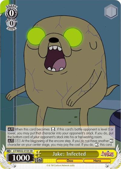 Jake: Infected (AT/WX02-010S SR) [Adventure Time] - POKÉ JEUX