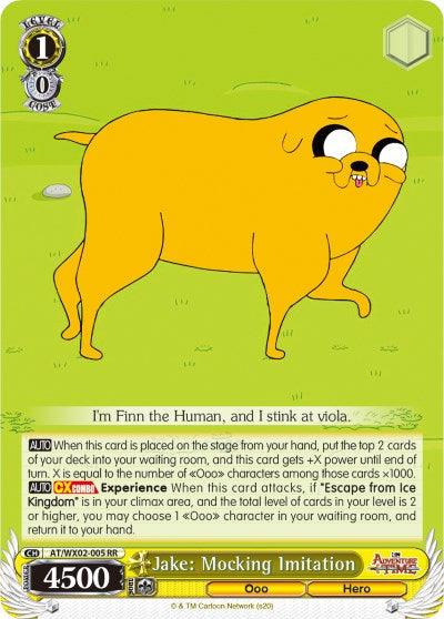 Jake: Mocking Imitation (AT/WX02-005 RR) [Adventure Time] - POKÉ JEUX