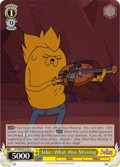 Jake: What Was Missing (AT/WX02-016 U) [Adventure Time] - POKÉ JEUX