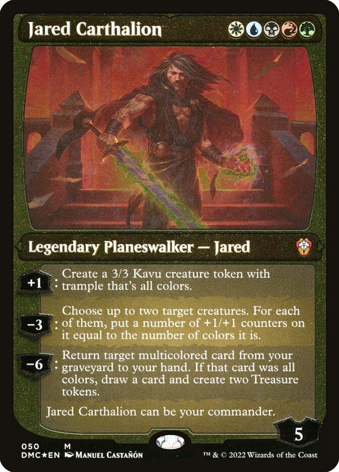 Jared Carthalion (Showcase Display Commander) [Dominaria United Commander] - POKÉ JEUX