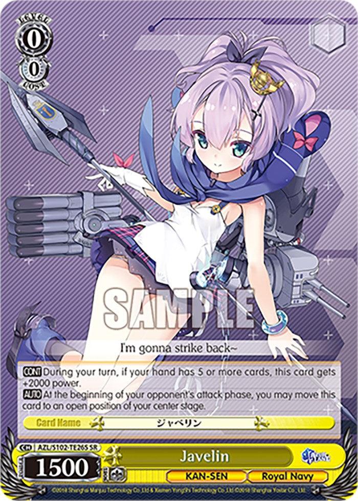 Javelin (AZL/S102-TE26S SR) [Azur Lane] - POKÉ JEUX