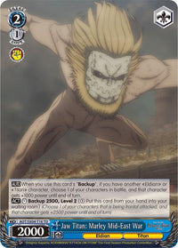 Jaw Titan: Marley Mid-East War [Attack On Titan: Final Season] - POKÉ JEUX