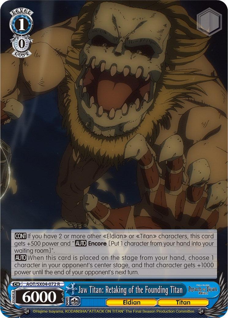 Jaw Titan: Retaking of the Founding Titan [Attack On Titan: Final Season] - POKÉ JEUX