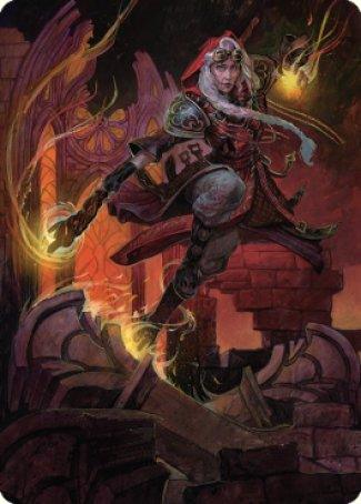 Jaya, Fiery Negotiator Art Card 2 [Dominaria United Art Series] - POKÉ JEUX