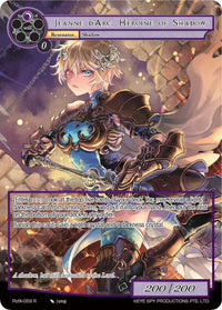 Jeanne D'Arc, Heroine of Shadow (Full Art) (PofA-059) [Alice Origin IV: Prologue of Attoractia] - POKÉ JEUX