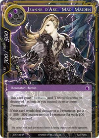 Jeanne d'Arc, Mad Maiden (ADK-135) [Advent of the Demon King] - POKÉ JEUX
