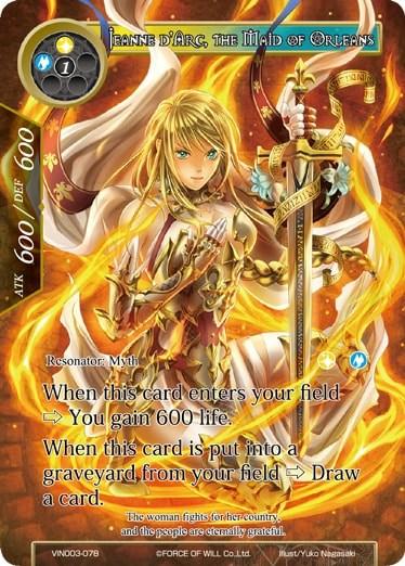 Jeanne d'Arc, the Maid of Orleans (VIN003-078) [Vingolf 3: Ruler All Stars] - POKÉ JEUX