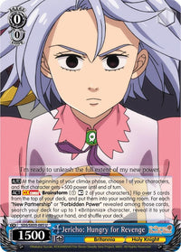 Jericho: Hungry for Revenge (SDS/SX03-085 U) [The Seven Deadly Sins] - POKÉ JEUX