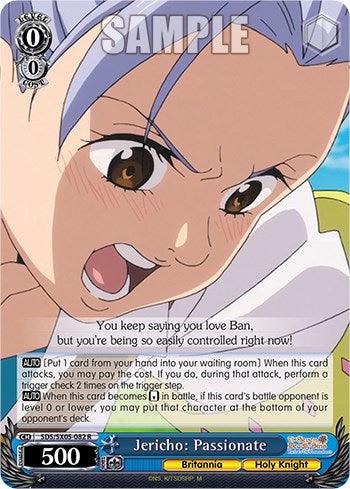 Jericho: Passionate (Foil) [The Seven Deadly Sins: Revival of The Commandments] - POKÉ JEUX