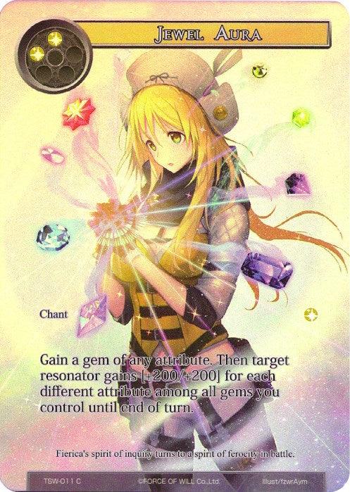 Jewel Aura (Full Art) (TSW-011) [The Time Spinning Witch] - POKÉ JEUX