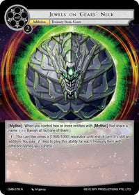 Jewels on Gears' Neck (CMB-078 N) [Crimson Moon's Battleground] - POKÉ JEUX