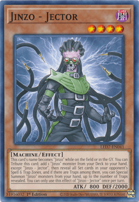 Jinzo - Jector [LED7-EN041] Common - POKÉ JEUX