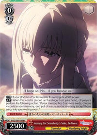 Journey for Somebody's Sake, Bedivere (FGO/S87-E068 C) [Fate/Grand Order THE MOVIE Divine Realm of the Round Table: Camelot] - POKÉ JEUX