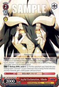 Joyful Exclamation, Albedo (OVL/S62-PE02 PR) (Promo) [Nazarick: Tomb of the Undead] - POKÉ JEUX