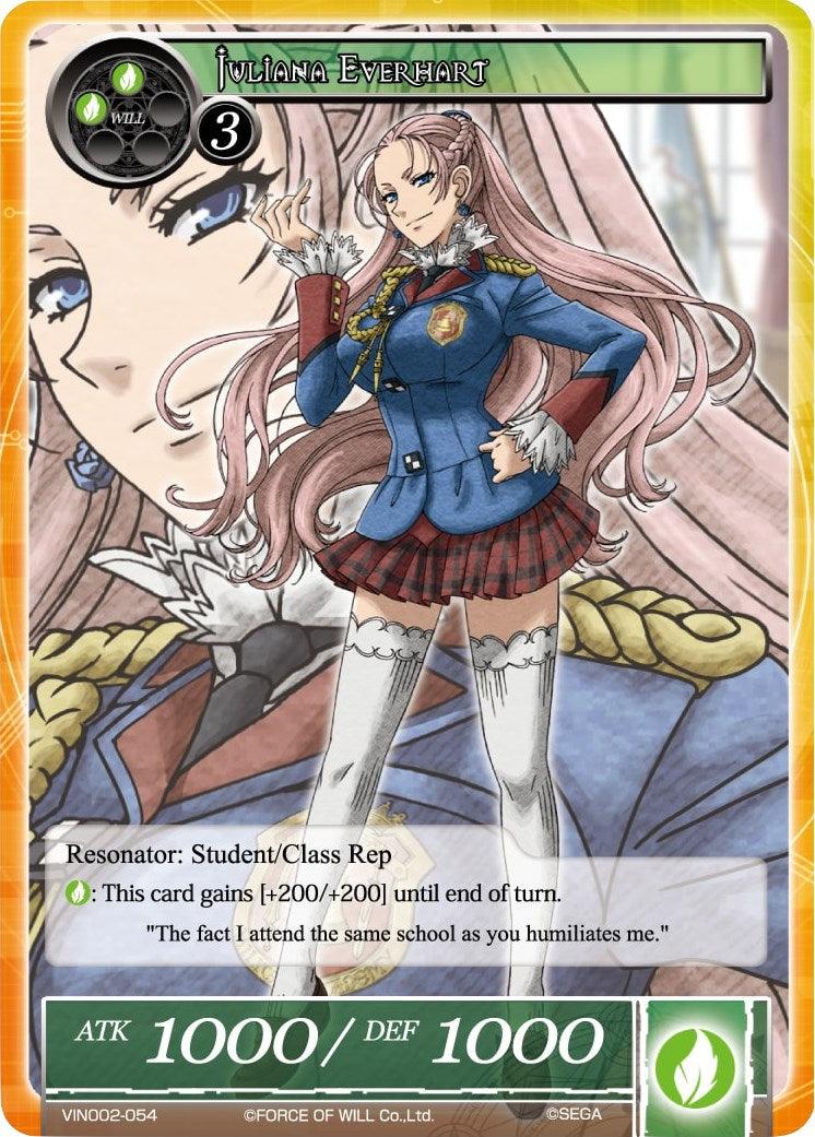Juliana Everhart (VIN002-054) [Vingolf 2: Valkyria Chronicles] - POKÉ JEUX