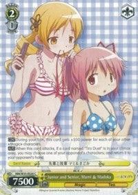 Junior and Senior, Mami & Madoka (MM/W35-E020 C) [Puella Magi Madoka Magica the Movie -Rebellion-] - POKÉ JEUX