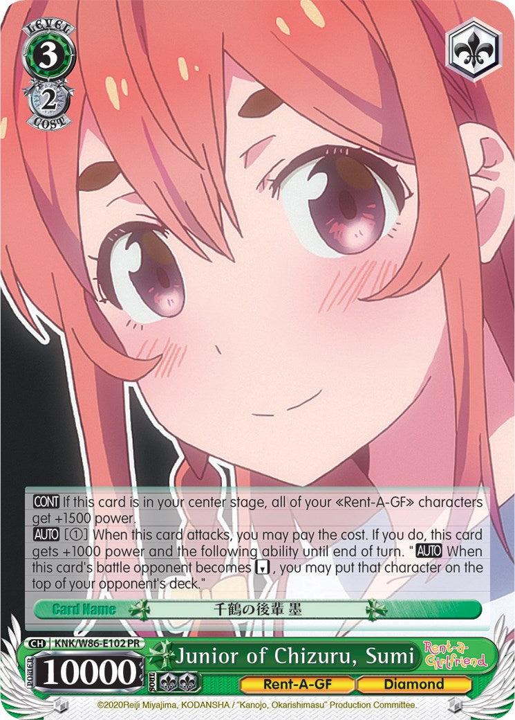 Junior of Chizuru, Sumi (KNK/W86-E102 PR) [Rent-A-Girlfriend] - POKÉ JEUX