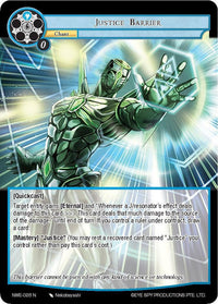 Justice Barrier (NWE-026 N) [A New World Emerges] - POKÉ JEUX