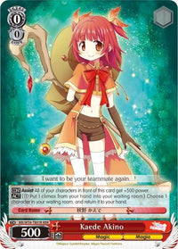Kaede Akino (MR/W59-TE01R RRR) [Magia Record: Puella Magi Madoka Magica [Side Story] (Mobile)] - POKÉ JEUX