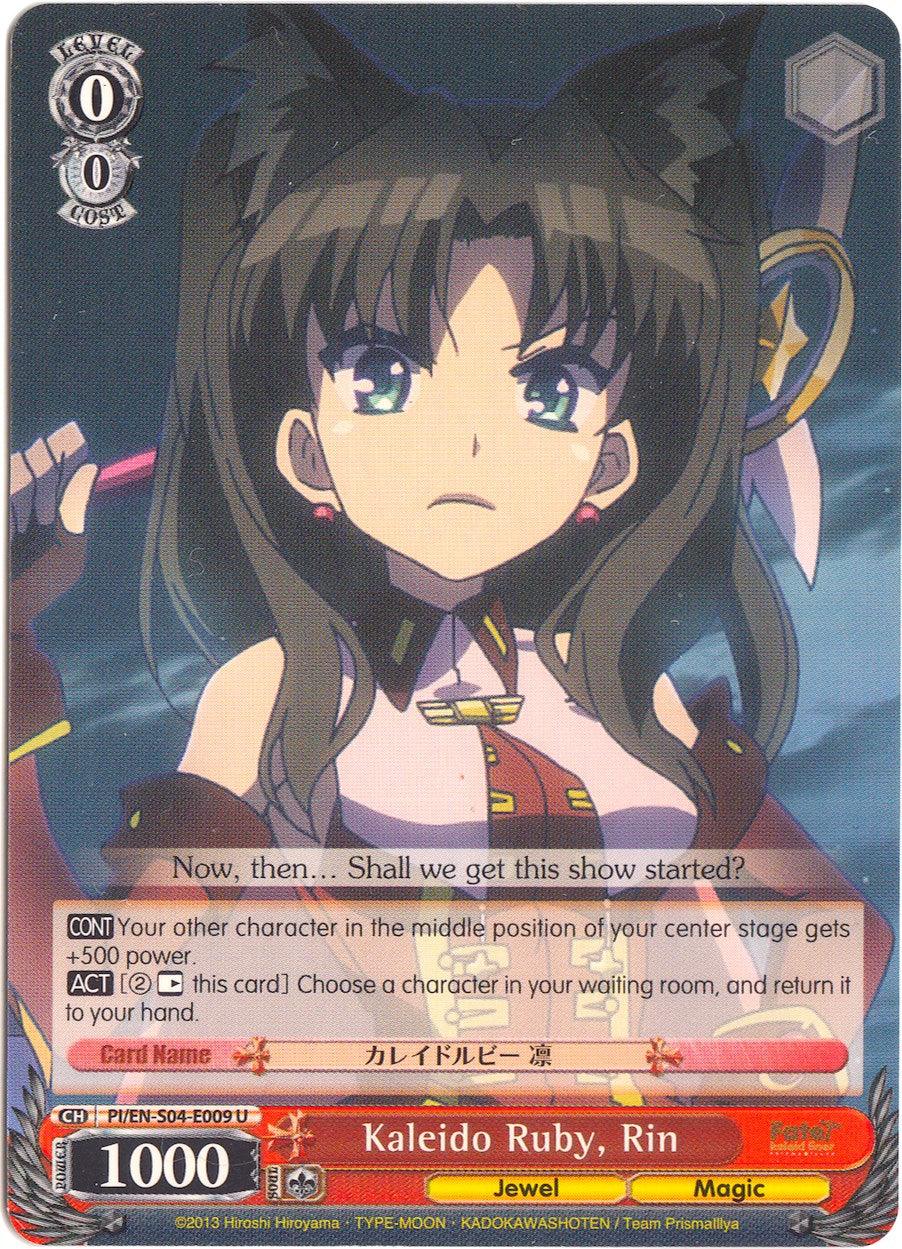 Kaleido Ruby, Rin (PI/EN-S04-E009 U) [Fate/kaleid liner PRISMA ILLYA DX] - POKÉ JEUX