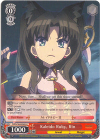 Kaleido Ruby, Rin (PI/EN-S04-E009 U) [Fate/kaleid liner PRISMA ILLYA DX] - POKÉ JEUX