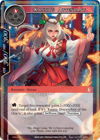 Kanna's Attendant (AOA-028) [Awakening of the Ancients] - POKÉ JEUX