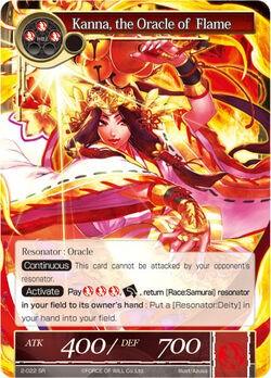 Kanna, the Oracle of Flames (2-022) [The War of Valhalla] - POKÉ JEUX