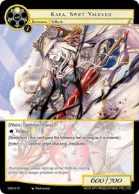 Kara, Swift Valkyrie (DSD-015) [Starter Deck: Villains] - POKÉ JEUX