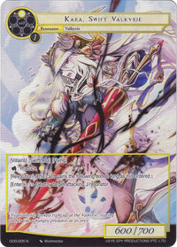 Kara, Swift Valkyrie (Full Art) (GOG-005) [Game of Gods] - POKÉ JEUX