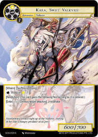 Kara, Swift Valkyrie (GOG-005) [Game of Gods] - POKÉ JEUX