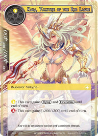 Kara, Valkyrie of the Red Lance (AOA-009) [Awakening of the Ancients] - POKÉ JEUX