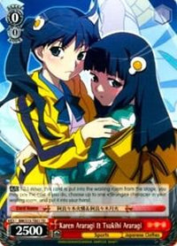 Karen Araragi & Tsukihi Araragi (BM/S15-TE01 TD) [BAKEMONOGATARI] - POKÉ JEUX