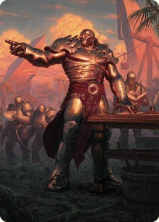 Karn, Living Legacy Art Card 1 [Dominaria United Art Series] - POKÉ JEUX