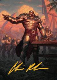 Karn, Living Legacy Art Card 1 (Gold-Stamped Signature) [Dominaria United Art Series] - POKÉ JEUX