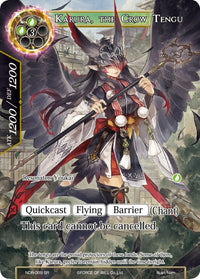 Karura, the Crow Tengu (Full Art) (NDR-069) [New Dawn Rises] - POKÉ JEUX