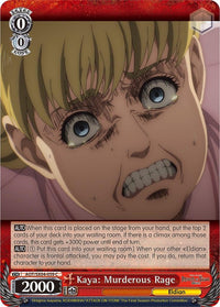 Kaya: Murderous Rage [Attack On Titan: Final Season] - POKÉ JEUX