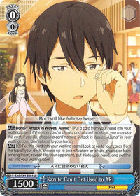 Kazuto Can't Get Used to AR (SAO/S51-E081 U) [Sword Art Online The Movie: -Ordinal Scale-] - POKÉ JEUX