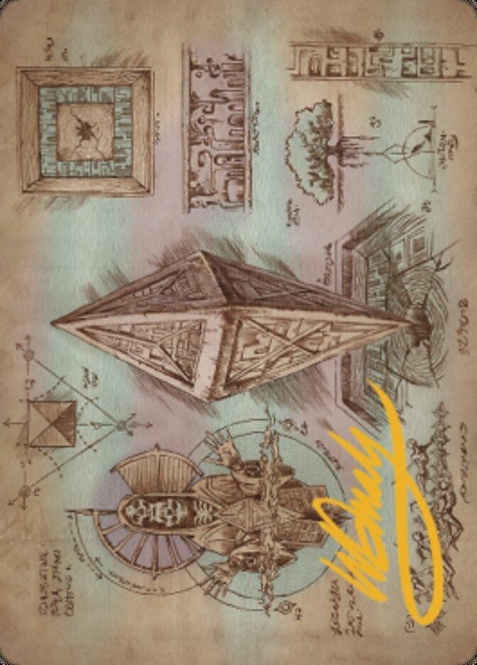 Keening Stone Art Card (Gold-Stamped Signature) [The Brothers' War Art Series] - POKÉ JEUX