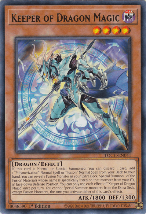 Keeper of Dragon Magic [TOCH-EN041] Rare - POKÉ JEUX