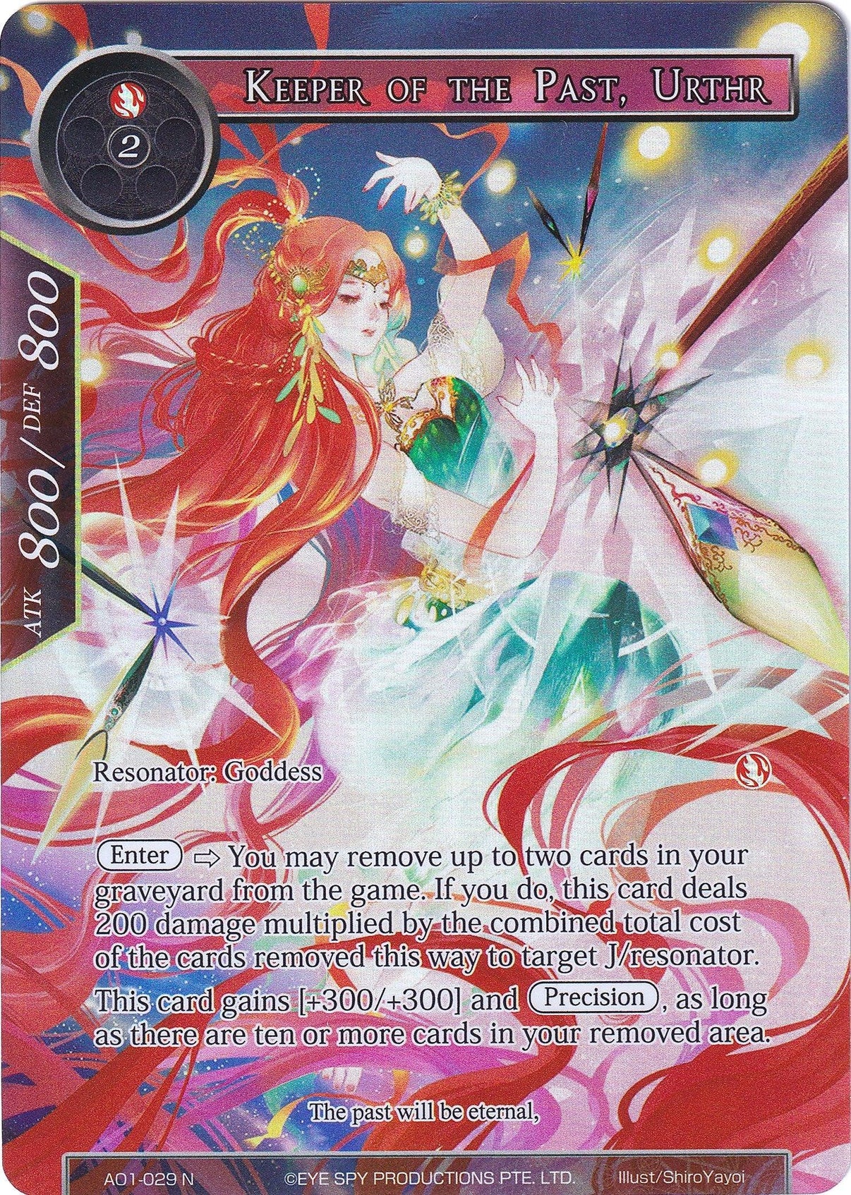 Keeper of the Past, Urthr (Full Art) (AO1-029) [Alice Origin] - POKÉ JEUX