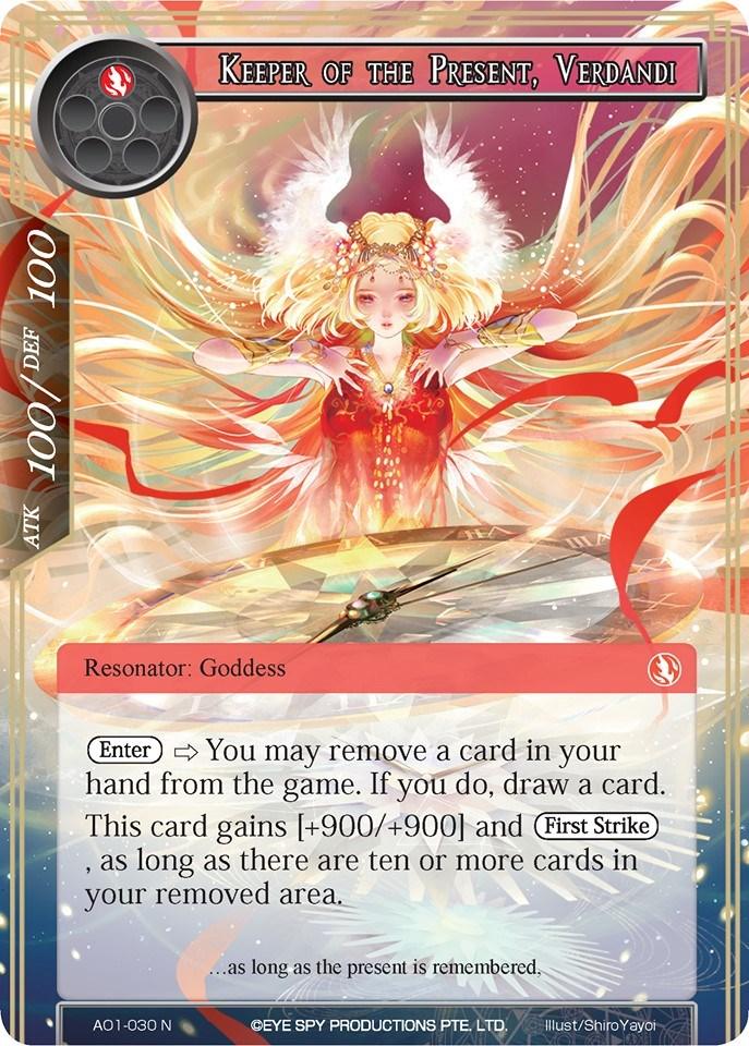 Keeper of the Present, Verdandi (AO1-030) [Alice Origin] - POKÉ JEUX