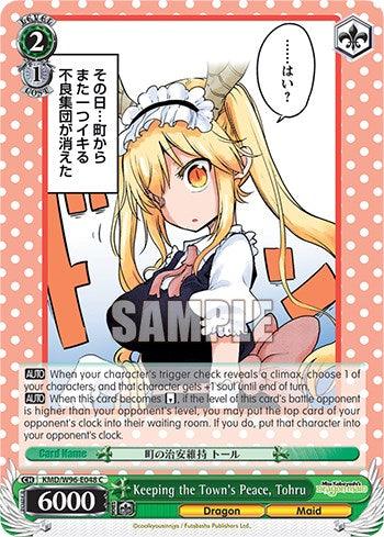 Keeping the Town's Peace, Tohru [Miss Kobayashi's Dragon Maid] - POKÉ JEUX