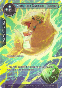 Keez, the Electric Dolphin (Full Art) (TSW-063) [The Time Spinning Witch] - POKÉ JEUX